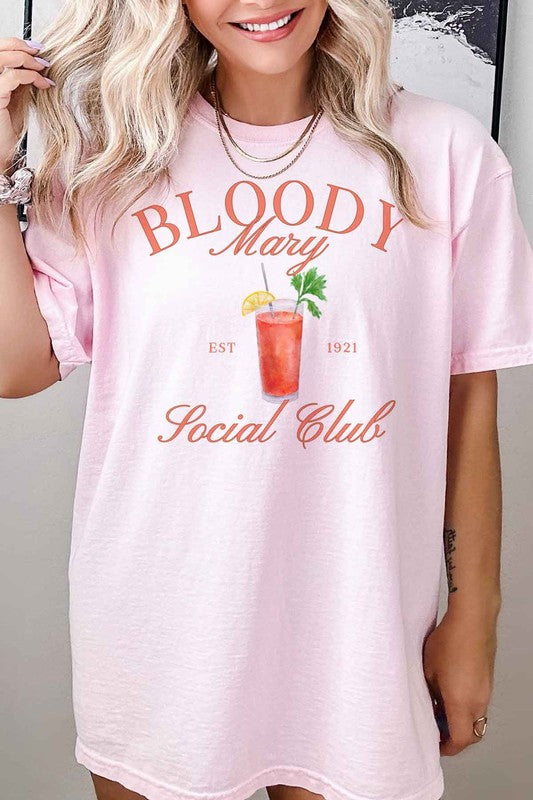 BLOODY MARY SOCIAL CLUB GRAPHIC TEE