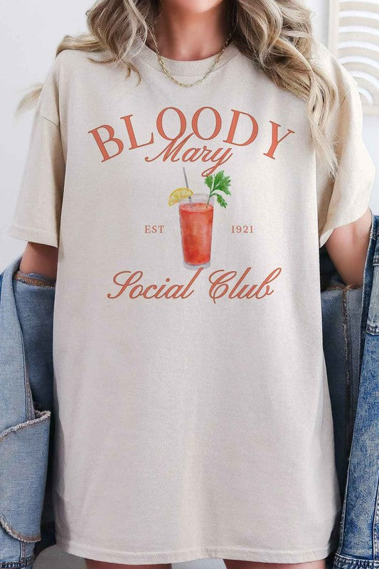 BLOODY MARY SOCIAL CLUB GRAPHIC TEE