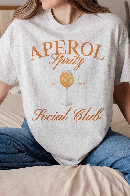 APEROL SPRITZ SOCIAL CLUB GRAPHIC TEE