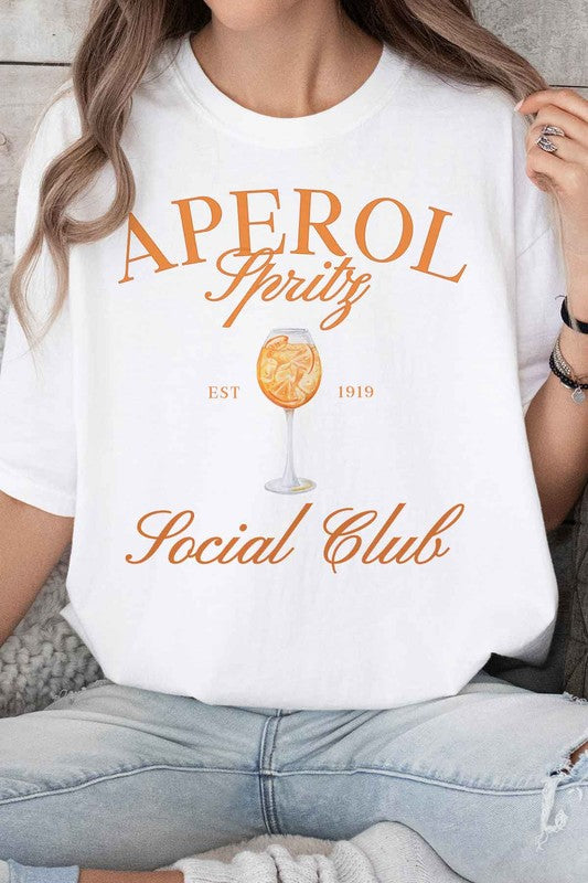 APEROL SPRITZ SOCIAL CLUB GRAPHIC TEE