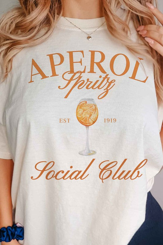 APEROL SPRITZ SOCIAL CLUB GRAPHIC TEE