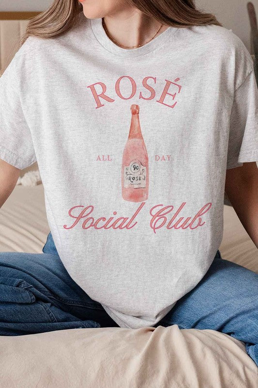 ROSE SOCIAL CLUB GRAPHIC TEE