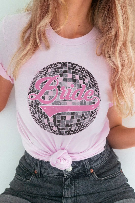 BRIDE DISCO BALL Graphic T-Shirt - lolaluxeshop