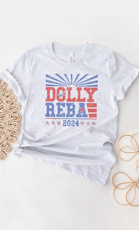 Dolly and Reba 2024 Western Graphic Tee - lolaluxeshop