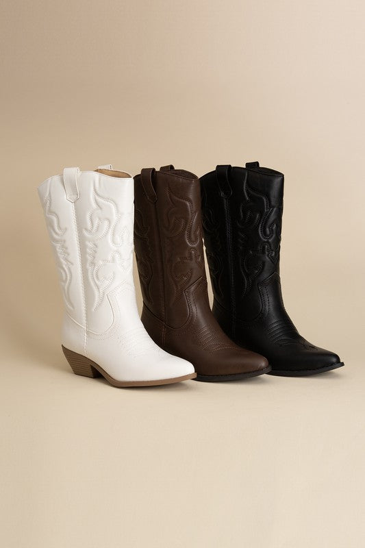 Rerun Western Boots - lolaluxeshop