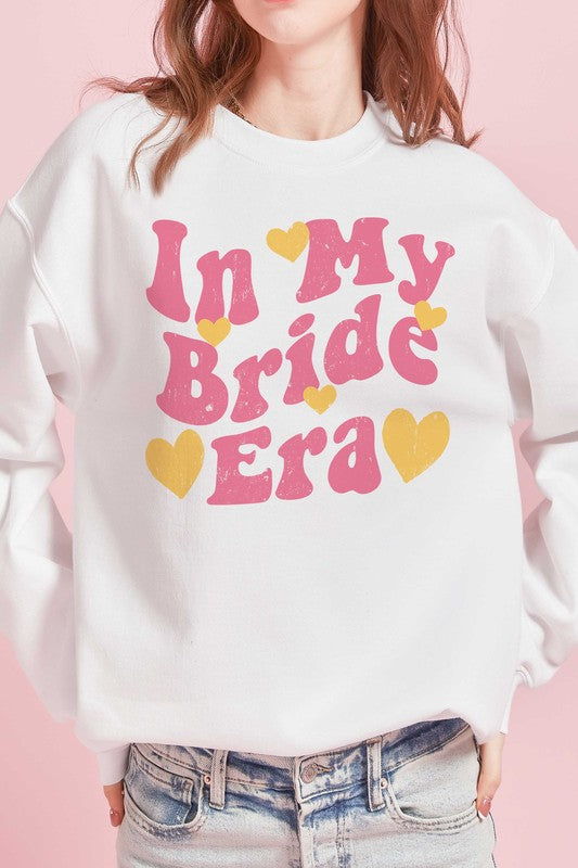 PLUS SIZE - IN MY BRIDE ERA Graphic Sweatshirt - lolaluxeshop