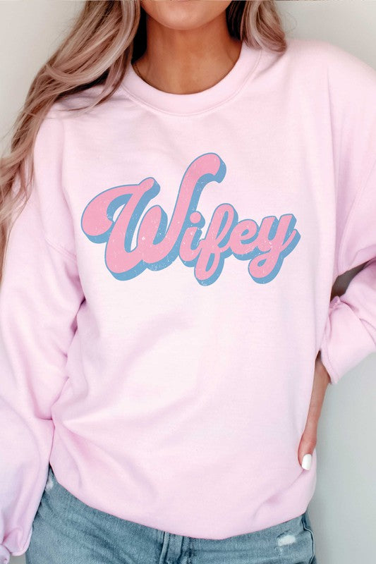 WIFEY Graphic Sweatshirt - lolaluxeshop