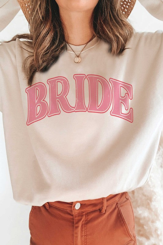 PLUS SIZE - BRIDE Graphic Sweatshirt - lolaluxeshop