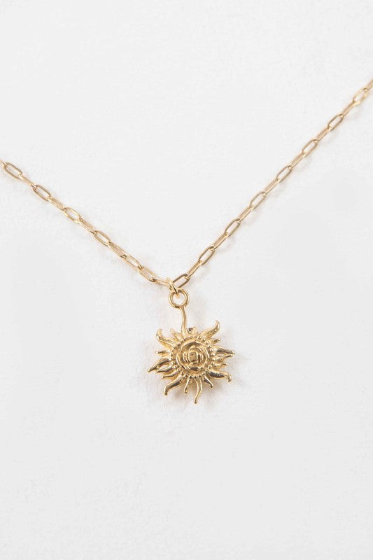 Helio Charm Necklace - lolaluxeshop