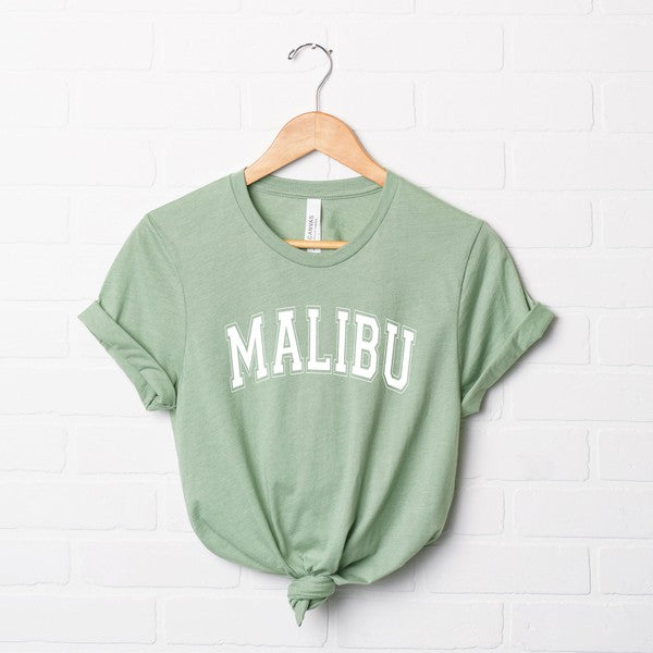 Malibu Bold Short Sleeve Graphic Tee