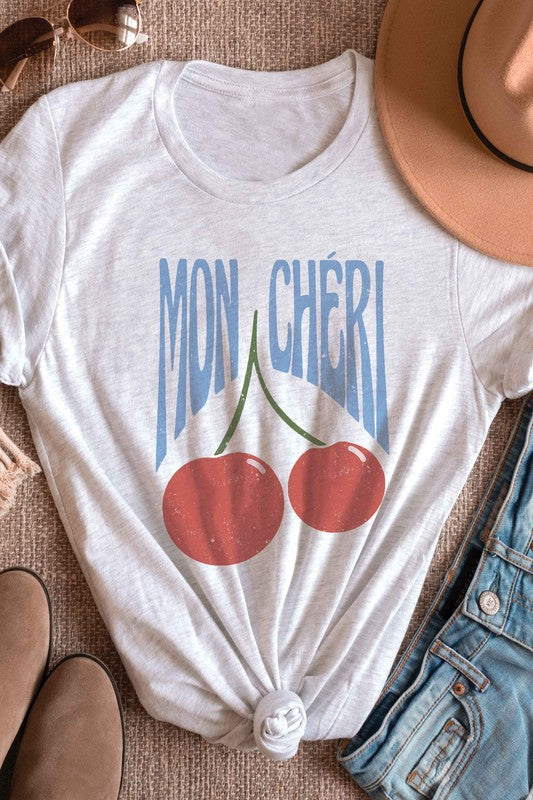 MON CHERI Graphic T-Shirt - lolaluxeshop