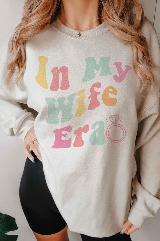 IN MY WIFE ERA Graphic Sweatshirt - lolaluxeshop