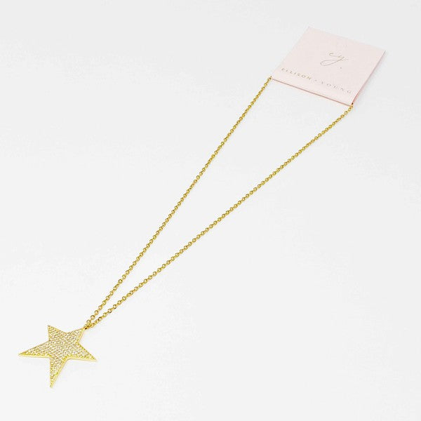 Lara Land Shiny Star Necklace - lolaluxeshop