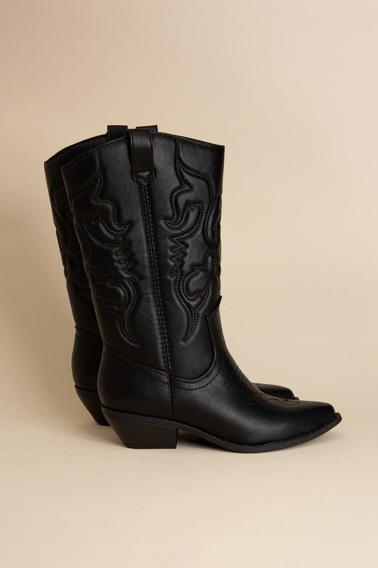 Rerun Western Boots - lolaluxeshop