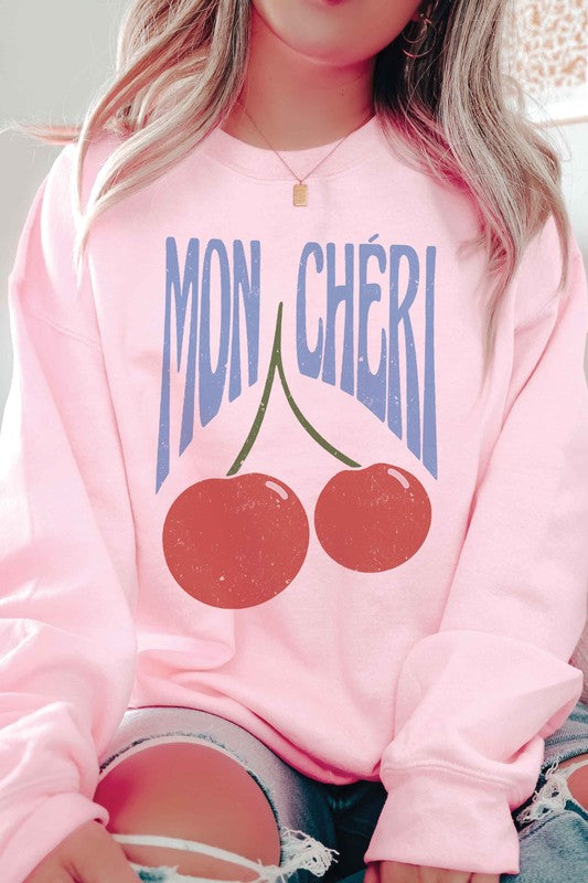 MON CHERIE Graphic Sweatshirt - lolaluxeshop