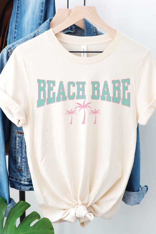 BEACH BABE Graphic Tee - lolaluxeshop