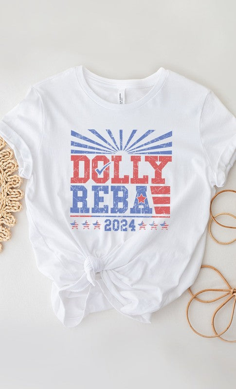 Dolly and Reba 2024 Western Graphic Tee - lolaluxeshop