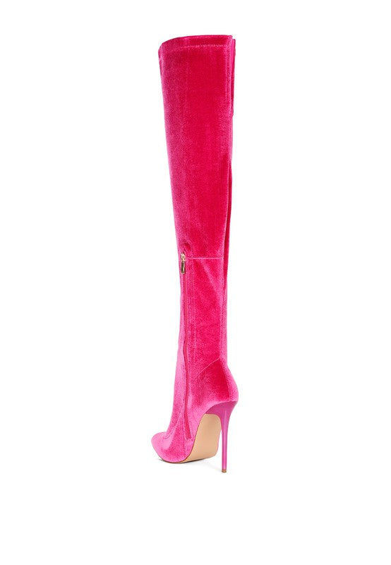 Madmiss Stiletto Calf Boots - lolaluxeshop