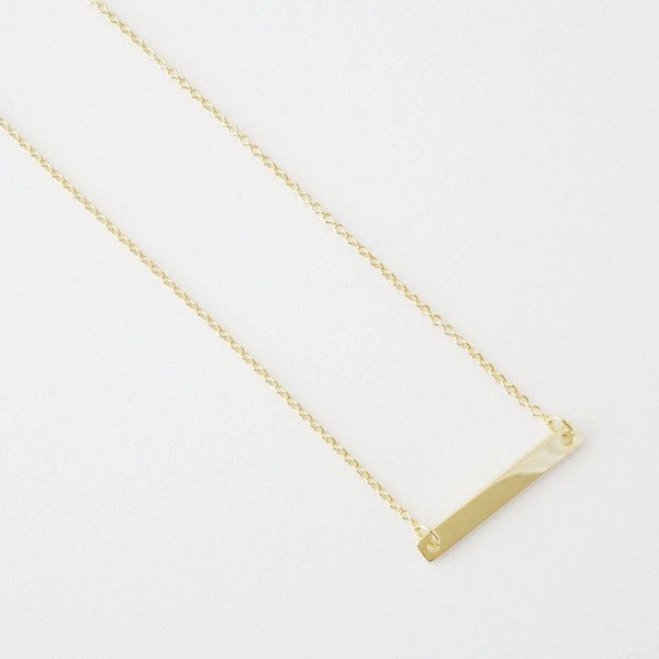 Mini Bar Necklace - lolaluxeshop