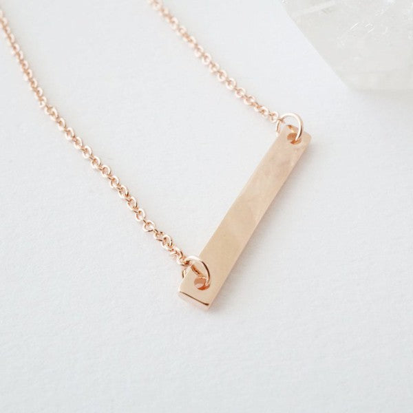 Mini Bar Necklace - lolaluxeshop