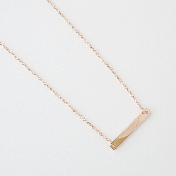 Mini Bar Necklace - lolaluxeshop