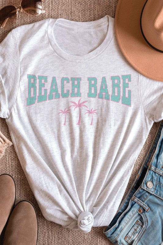 BEACH BABE Graphic Tee - lolaluxeshop