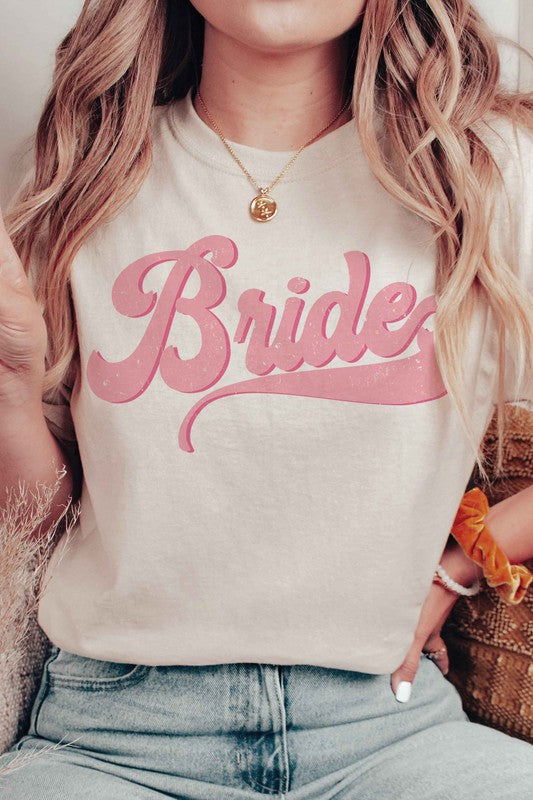 BRIDE SCRIPT Graphic T-Shirt - lolaluxeshop