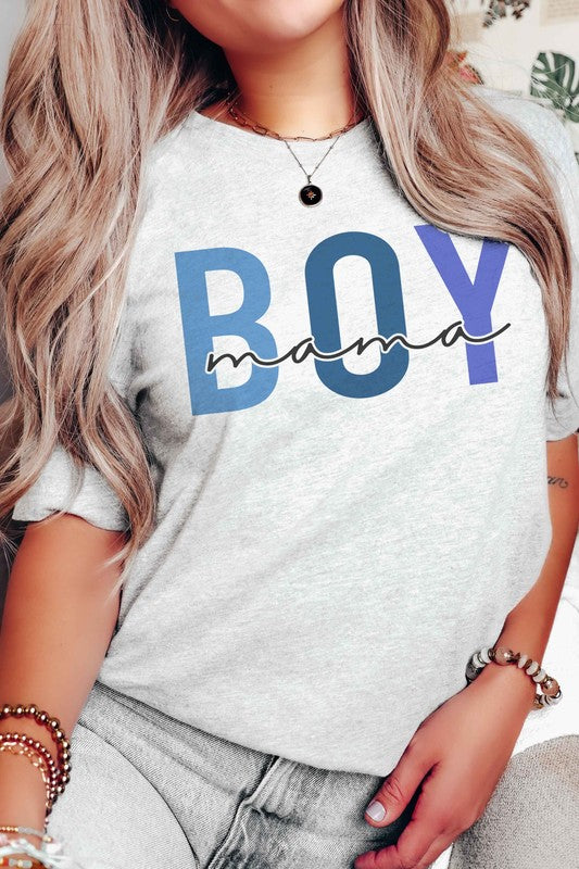 BOY MAMA Graphic T-Shirt - lolaluxeshop