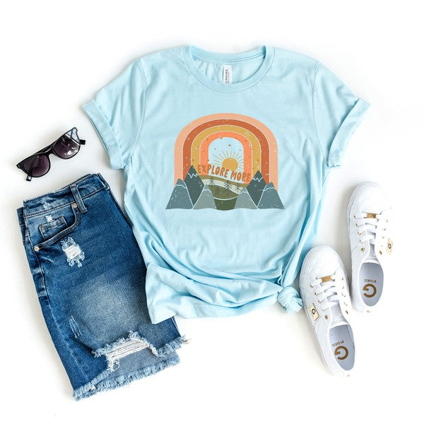 Boho Explore More Short Sleeve Graphic Tee - lolaluxeshop