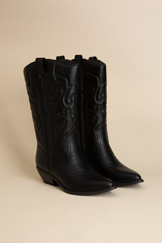 Rerun Western Boots - lolaluxeshop