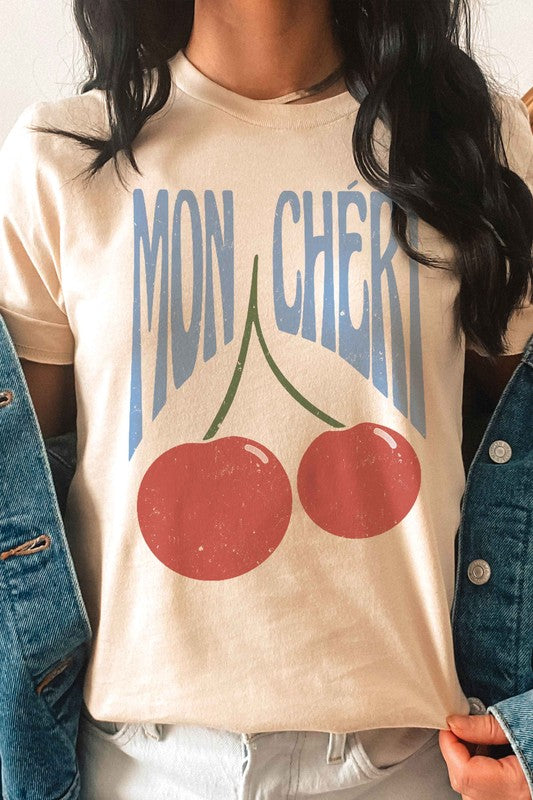 MON CHERI Graphic T-Shirt - lolaluxeshop