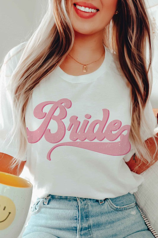 BRIDE SCRIPT Graphic T-Shirt - lolaluxeshop