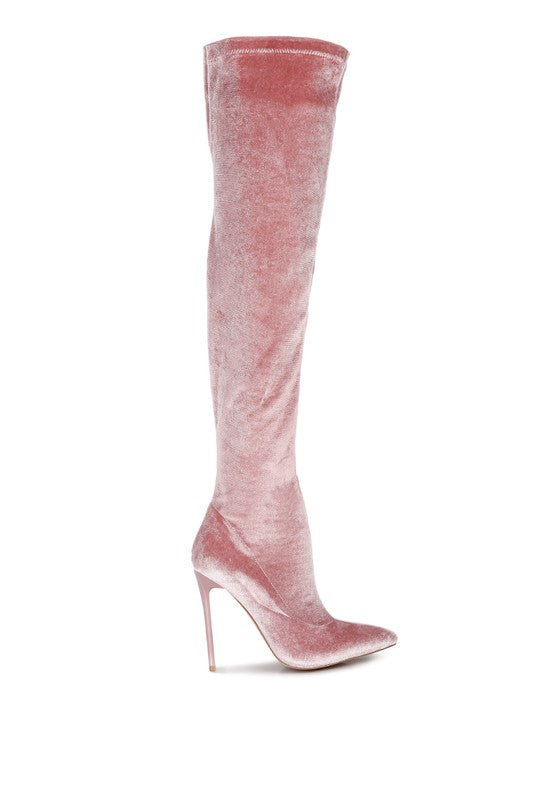 Madmiss Stiletto Calf Boots - lolaluxeshop