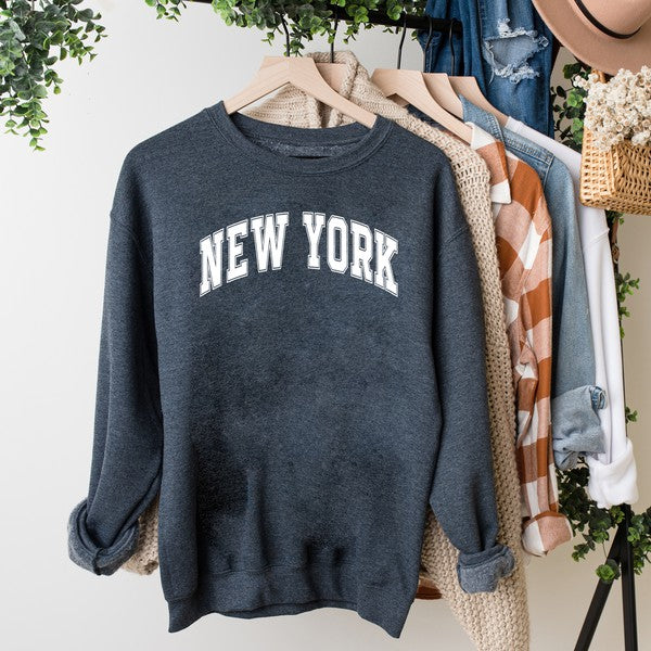 Brooklyn New York Graphic Sweatshirt - lolaluxeshop