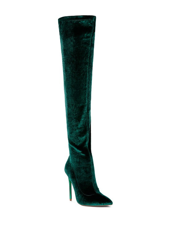 Madmiss Stiletto Calf Boots - lolaluxeshop