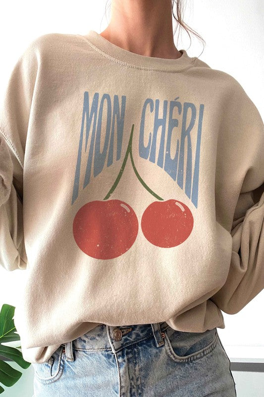 MON CHERIE Graphic Sweatshirt - lolaluxeshop