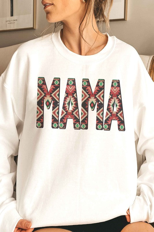 AZTEC MAMA Graphic Sweatshirt - lolaluxeshop