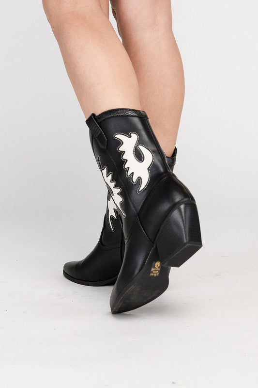 GIGA Western High Ankle Boots - lolaluxeshop