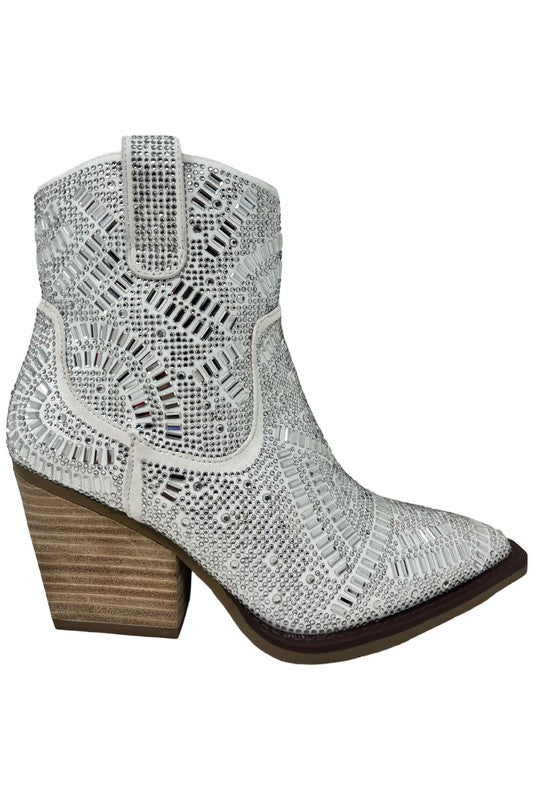 MAZE-RHINESTONE,WESTERN BOOTS - lolaluxeshop