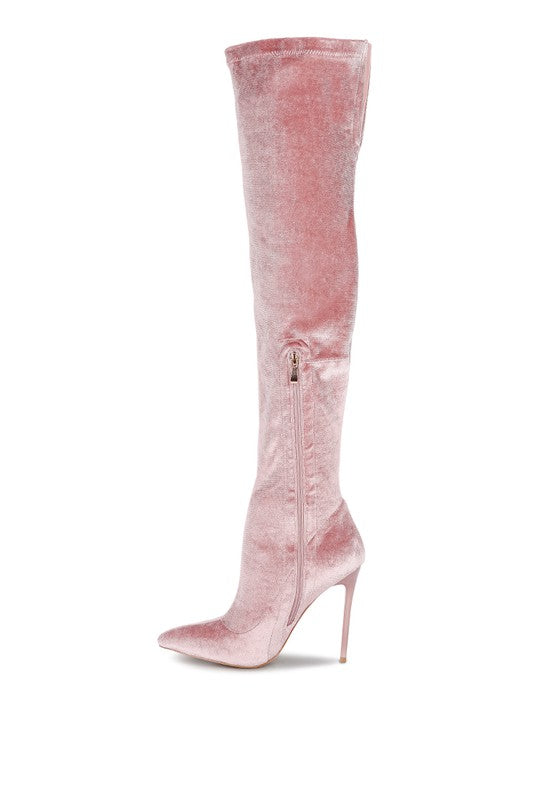 Madmiss Stiletto Calf Boots - lolaluxeshop