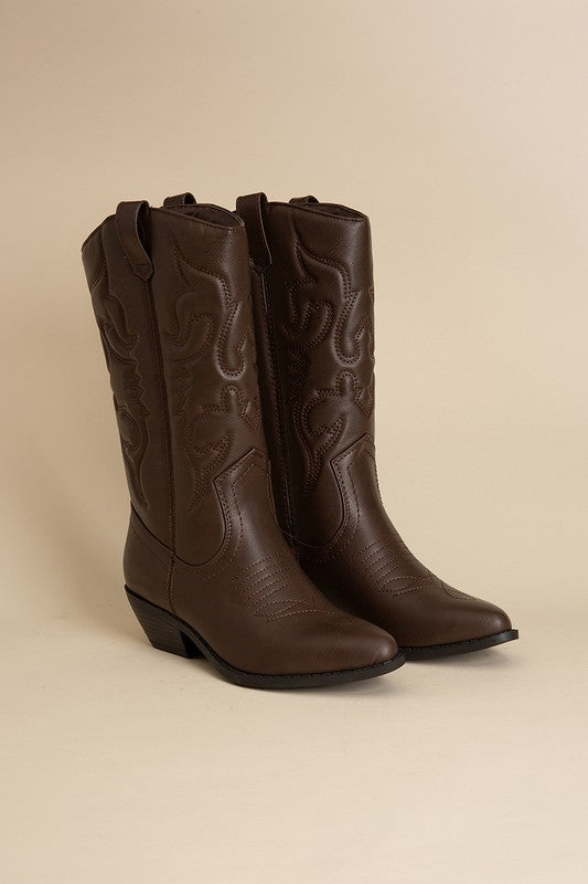 Rerun Western Boots - lolaluxeshop