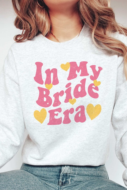 PLUS SIZE - IN MY BRIDE ERA Graphic Sweatshirt - lolaluxeshop