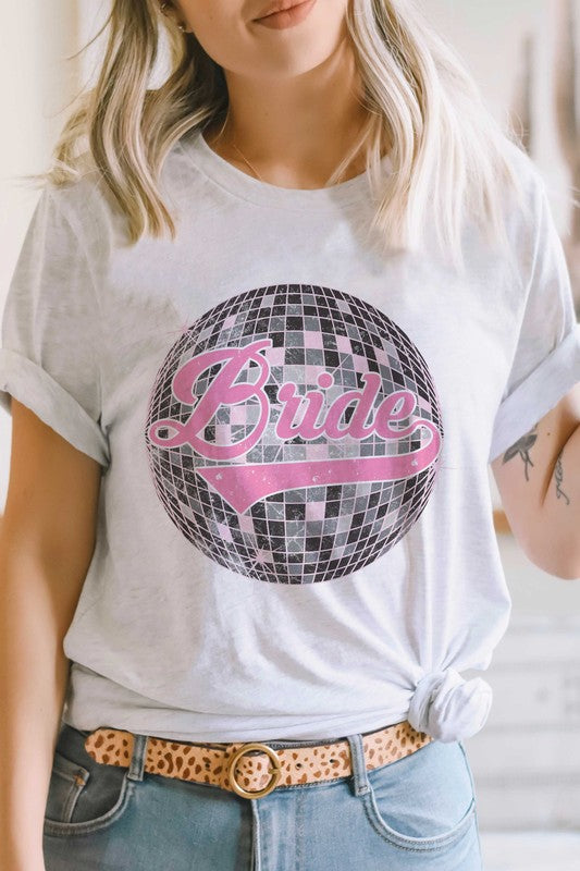 BRIDE DISCO BALL Graphic T-Shirt - lolaluxeshop