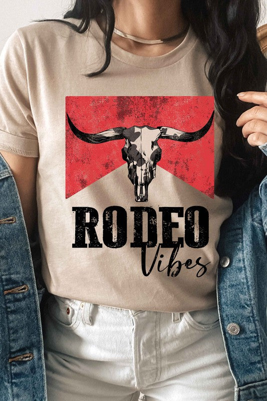 RODEO VIBES Graphic T-Shirt - lolaluxeshop