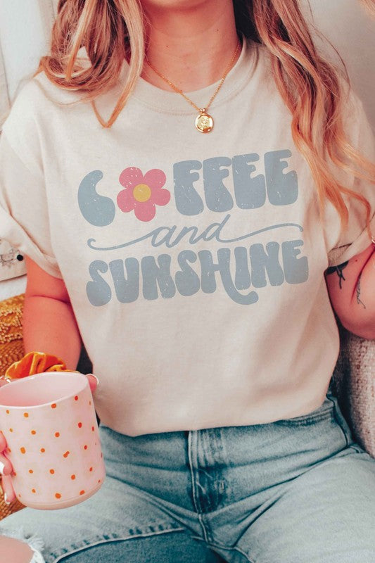 COFFEE AND SUNSHINE Graphic Tee - lolaluxeshop