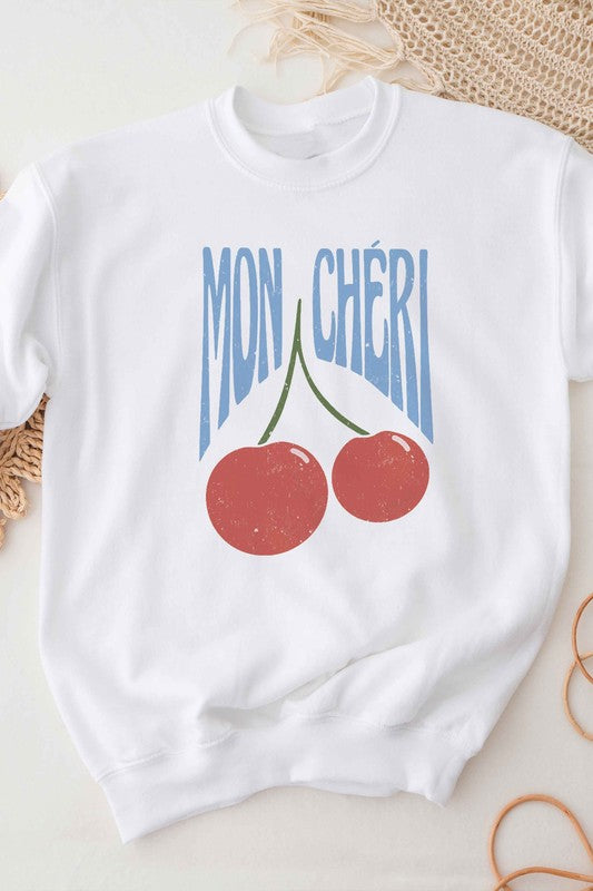 MON CHERIE Graphic Sweatshirt - lolaluxeshop