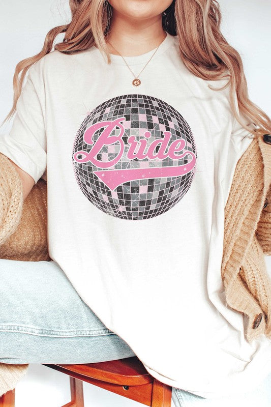 BRIDE DISCO BALL Graphic T-Shirt - lolaluxeshop