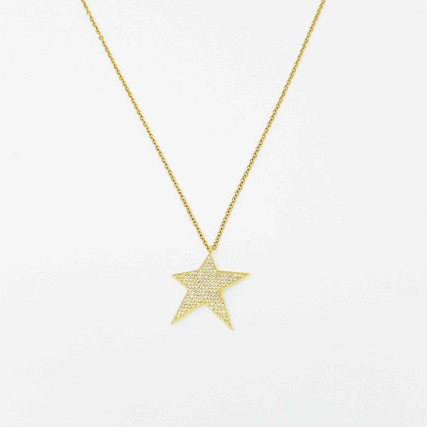 Lara Land Shiny Star Necklace - lolaluxeshop