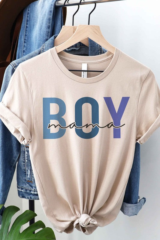 BOY MAMA Graphic T-Shirt - lolaluxeshop