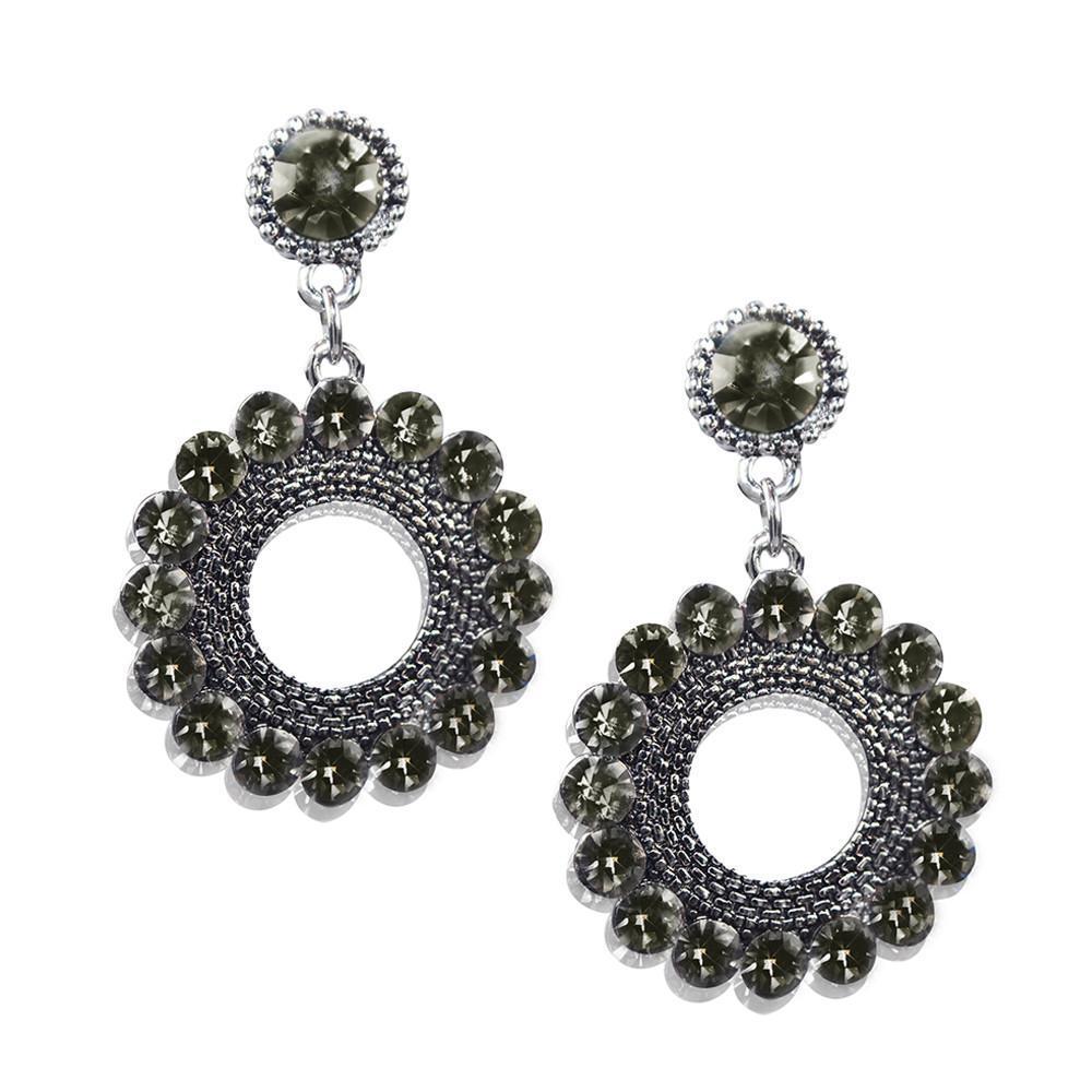 Gyre Earrings - Silver - LOLA LUXE